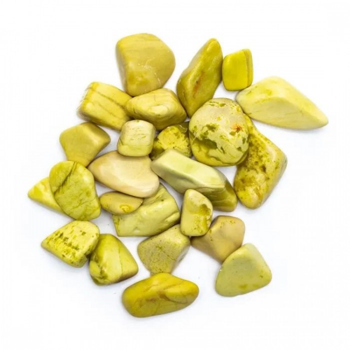 Ημιπολυτιμοι λιθοι - Serpentine - Σερπεντίνη Βότσαλα - Πέτρες (Tumblestones)